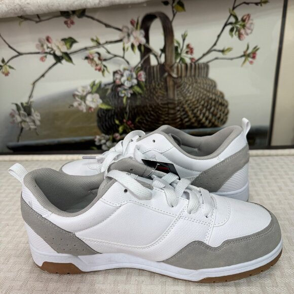 Fubu Mens BYB FB Ath Half Court Sneakers White/Gray Size 6 Synthetic Material - Picture 2 of 6